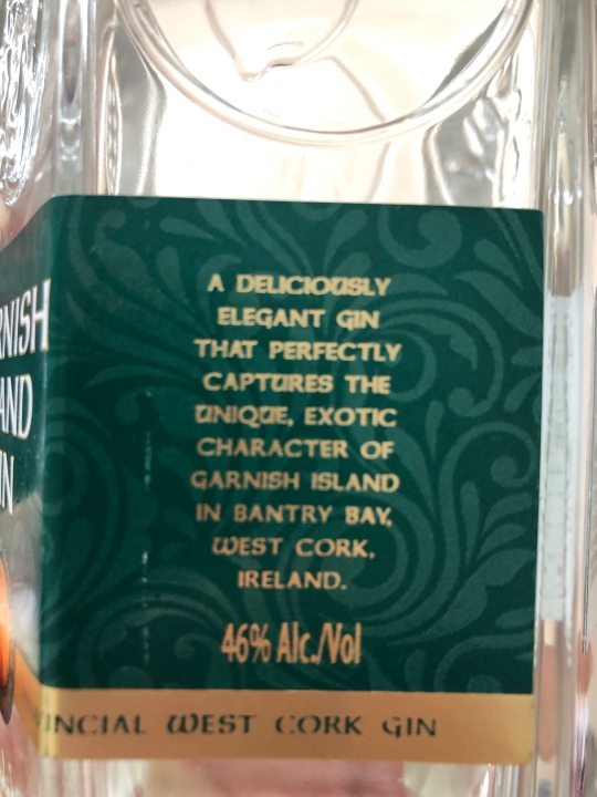 img_5282-1 やっぱりジンが好き！最近買ったジンをレビューしてみる。【GARNISH ISLAMD GIN　ガーニッシュアイルランドジン】